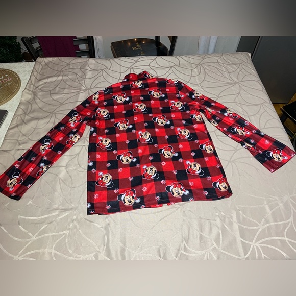 disney minnie mouse Christmas top pajama, Woman, Size Small - Picture 7 of 9